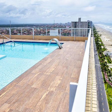 프라이아 그란데 Apto C Wi-Fi A Beira-Mar Na Praia Jardim Real Sp 아파트 외부 사진