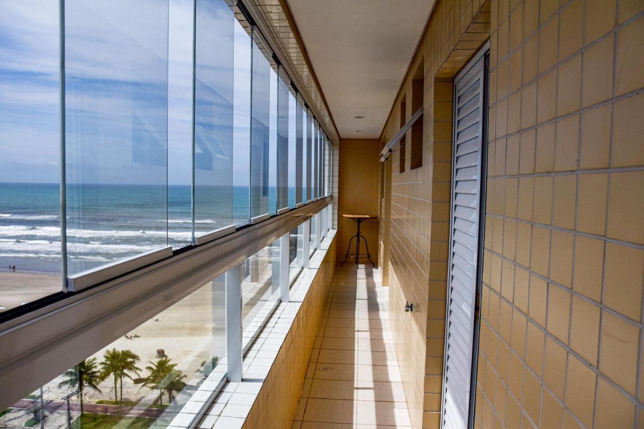 프라이아 그란데 Apto C Wi-Fi A Beira-Mar Na Praia Jardim Real Sp 아파트 외부 사진